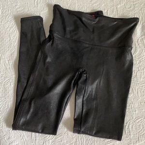 Spanx Faux Leather Leggings